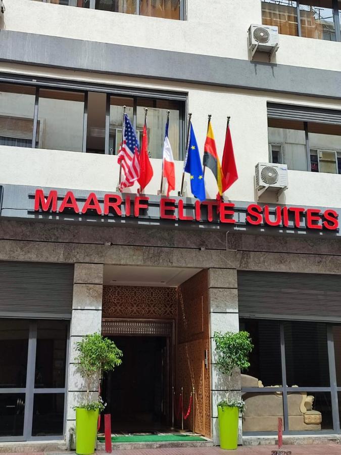 Maarif Elite Suites Казабланка Екстериор снимка